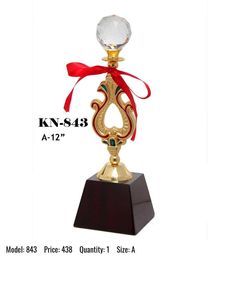 ถ้วยรางวัลและเหรียญจากอินเดียสำหรับการแข่งขันกีฬาลีกคลับและทัวร์นาเมนต์อลูมิเนียมขายดี - Product Image 2