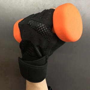 Workout Gloves Men Women Half Finger <b>Weight</b> Lifting Gloves With Wrist Support for <b>Gym</b> Exercise Fitness Training - Product Image 3