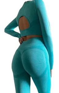 Leggings pour femmes meilleur prix Leggings de sport femmes couleur unie extensible taille haute collants minces Leggings pantalon crayon pantalon - Product Image 5