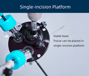Boîte d'entraînement laparoscopique pour la simulation avec kit de suture, moniteur intégré et enregistrement vidéo caméra HD 1080p - Product Image 4