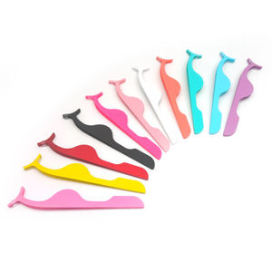 Pinzas de pestañas personalizadas al por mayor, juego de manicura y pedicura de etiqueta privada, aplicador de pestañas - Product Image 5