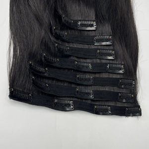 LISTO PARA ENVIAR 100% Clip de cabello humano vietnamita en extensiones de cabello al por mayor de la mejor calidad sin desprendimiento sin enredos - Product Image 4