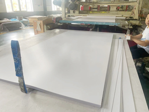 Lámina de Espuma de <span class=keywords><strong>PVC</strong></span> de 1220x2440 mm, Densidad de 1 mm, Grosor de 0.60, Ecológica, Reciclable, para Publicidad, Impresión CNC - Product Image 6