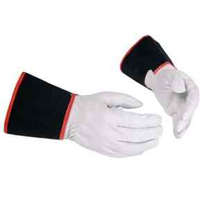 Guantes de Soldadura TIG de Cuero Granulado de Alta Resistencia, Casuales y a la Moda, de Secado Rápido, con Pantalla Táctil, Detección de Agujas, Longitud hasta la Muñeca, Reflectantes - Product Image 2