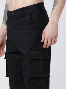 Pantalones cortos de gimnasia de LICRA para hombre estilo callejero sólido de 7 pulgadas al por mayor, pantalones cortos de entrenamiento de fitness ecológicos con bolsillo de malla - Product Image 5