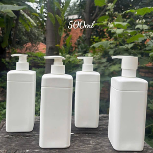 200ml 300ml 500ml 10oz 16oz for HDPE Plastic <b>Bottles</b> <b>Pump</b> Rubber Stopper for Lotion Shampoo Conditioner Soap-Pavico Vietnam - Product Image 5