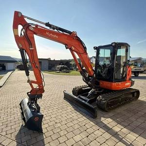 Mini excavatrice Kubota KX0304 Excavatrice hydraulique sur chenilles compacte de 3 tonnes avec moteur puissant pour travaux de construction - Product Image 6