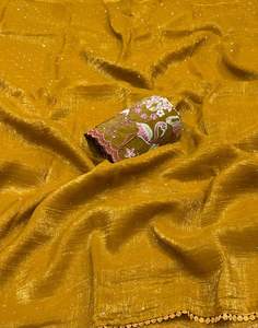 Costume de sari en soie pour femmes de haute qualité et attrayant nouveau design vêtements de fête de mariage en coton du fournisseur indien - Product Image 2