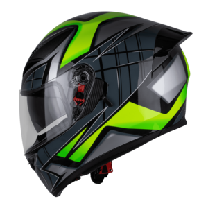 หมวกกันน็อคมอเตอร์ไซค์เวียดนาม OEM รุ่น FullFace ROC R05 ใหม่ ได้รับมาตรฐาน DOT ดีไซน์กราฟิกสวยงาม ระบบปิดแบบปลดเร็ว วัสดุ ABS EPS พร้อมแผ่นบังแดด ราคาโรงงาน - Product Image 3