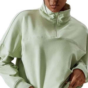 เสื้อฮู้ดดี้ผู้ชายทรงหลวม คอสูง กันลม อุ่นสบาย เหมาะสำหรับวิ่งออกกำลังกาย โยคะ พิมพ์ลายดิจิทัล รับสกรีนโลโก้ สำหรับฤดูหนาว - Product Image 2