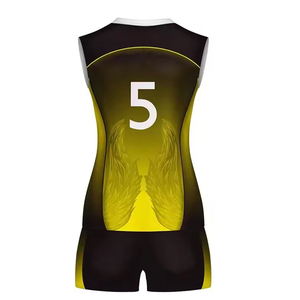 High Quality 100% Polyester Custom Printed Logo Team <b>Volleyball</b> Uniforms <b>Set</b> Style - Product Image 5