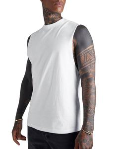 Venta al por mayor de ropa deportiva para hombre sin mangas Fitness Tank Top hombres STREET OEM personalizado uniforme de algodón transpirable camisetas sin mangas - Product Image 1
