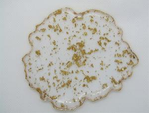 Posavasos redondos artesanales de resina epoxi: la mejor calidad para cocina y mesa Posavasos redondos elegantes de resina: diseños únicos para cada - Product Image 3