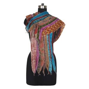 Foulards en soie faits à la main d'Inde 17 - Product Image 2