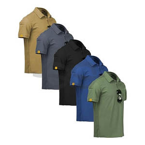 Vente en gros Polo coupe ajustée pour hommes et femmes Polo de golf en polyester brodé de logo personnalisé unisexe confortable et élégant - Product Image 1