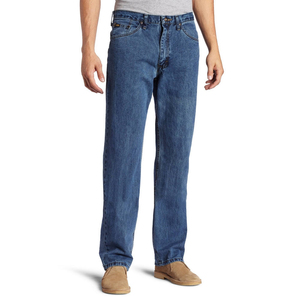 Pantalones vaqueros de cintura alta informales de la mejor calidad al por mayor, pantalones vaqueros de hombre, pantalones vaqueros transpirables para hombre, pantalones vaqueros rectos con estilo - Product Image 3
