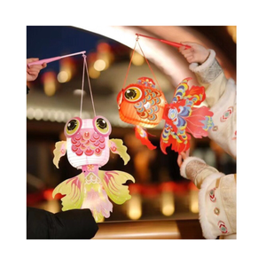 Linternas de papel TRADICIONALES NEWW STYLE 2024 PARA el Festival del Medio Otoño-Linternas japonesas chinas originales decoradas a bajo precio - Product Image 1