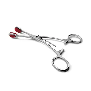 Super Quality Sponge holding forceps Stainless Steel Surgical instruments CE Approved Single use forceps