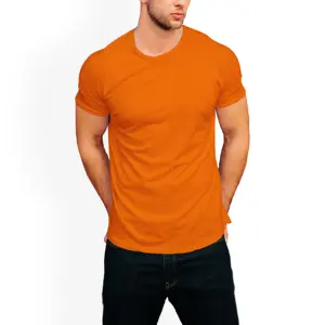Hot Sale New Short Sleeve T-shirt Men Fashion Breathable Sports Fitness Summer Fit Blank Stylish Oversized T Shirt Sweatshirts