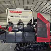 Yanmar YH 850 D23W 85HP moissonneuse-batteuse de riz avec mâchoire de moissonneuse 2m3 Véritable machine haute performance-Prix pas cher 2025