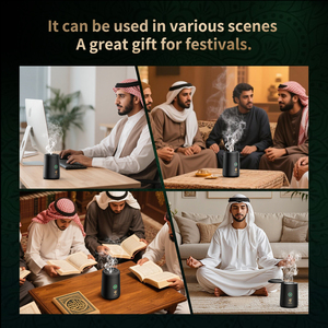 Arabic Electric <strong>Bakhoor</strong> Portable USB Power Incense Burner Rechargeable Metal <strong>Bakhoor</strong> Censer <strong>Oud</strong> <strong>Bakhoor</strong> - Product Image 4