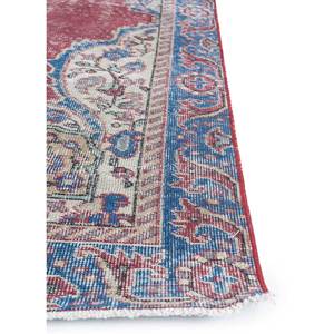 Alfombra de Lana Anudada a Mano de Gran Tamaño, Diseño de Medallón Rojo y Naranja, para Sala de Estar, Pasillo Rectangular, Modelo Pae-2413 - Product Image 4