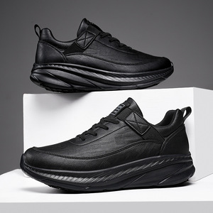 XiYuan Model 908 Waterproof <b>Non</b> <b>Slip</b> Rubber Chef <b>Shoes</b> Comfortable <b>Kitchen</b> Work Sneakers Black Restaurant Cooking Safety - Product Image 5