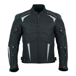 Unisex Motorcycle Cordura <b>Racing</b> <b>Jacket</b> for Bikers with Technical Protection System Waterproof Windproof & Breathable - Product Image 1