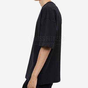 Nuevo diseño de alta calidad hombres camiseta de gran tamaño en venta al por mayor Camiseta de gran tamaño para la venta en línea - Product Image 3