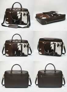 Bolso para Portátil de Cuero con Pelo 100% Genuino al por Mayor 2025, Estilo Casual de Alta Calidad, Ligero y Duradero, Unisex, Precio Económico - Product Image 3