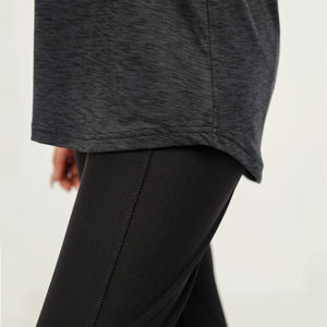 Camiseta sin mangas de satén suave para mujer, cómoda y ligera, perfecta para el verano y la ropa informal de todos los días, transpirable, OEM personalizado - Product Image 6