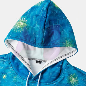 Sudadera con Capucha para Hombre, Invierno, Ecológica, Transpirable, 100% Algodón, Ligera, Sublimada, Capa Exterior Duradera para Calor, Comodidad y Protección - Product Image 4