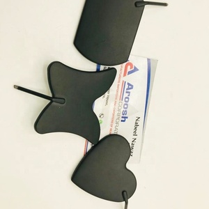 Wholesale Black Coated Beauty Tweezers Pointed Private Label Eyelash Extension Lashes Butterfly Heart <b>Square</b> <b>Mirrors</b> for - Product Image 5