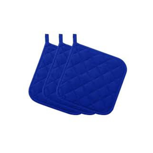 Almohadilla de agarre de cocina a prueba de calor acolchada bordada de algodón 100% asequible ecológico OEM ODM logotipo personalizado hecho en India soporte para ollas - Product Image 5