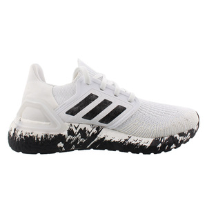 Chaussures Adidas Ultraboost 20 pour femmes Couleur : Blanc nuage/Noir cœur/Coral signal 100% authentiques - Product Image 3