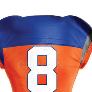 Camiseta de fútbol americano más vendida, ropa deportiva de LICRA/poliéster de alta calidad con nuevas técnicas impresas de estilo de patrón - Product Image 6