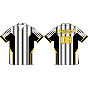 Camiseta de Béisbol y Sóftbol Estilo Vintage para Adultos, 100% Poliéster, Sublimada, Transpirable, Anti-UV, de Secado Rápido, Tallas Grandes, Nombre Personalizado, Pura - Product Image 2