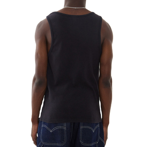 Débardeur décontracté unisexe sans manches en maille de coton respirante à séchage rapide, style homme, tricoté, personnalisable pour la course à pied - Product Image 2