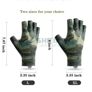 Thermal waterproof <b>fishing</b> gloves with insulated interior wind blocking outer layer and strong <b>grip</b> for winter angling condition - Product Image 6