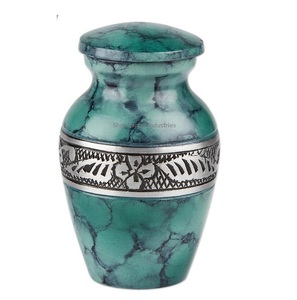 New Arrival Memorial Keepsake <b>Mini</b> Cremation <b>Urn</b> Decorated Metal Funeral <b>Urns</b> <b>for</b> Human <b>Ashes</b> Funeral Supplies <b>Urns</b> - Product Image 2