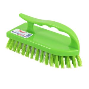 Cepillo de Limpieza Ergonómico con Mango de Plástico Resistente para Fregadero de Cocina y Baño, Azulejos del Piso - Product Image 1