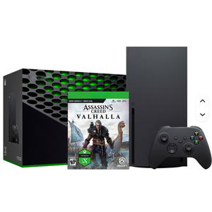 Consola Xbox Series X de 1 TB Negra con 2 Controles, 10 Juegos y Auriculares, Enchufe Europeo, Certificación CE, Garantía de 12 Meses, Uso Doméstico - Product Image 5