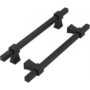 10 Pezzi Maniglie Regolabili Nere per Mobili da 35-102mm, Accessori per Cucina - Product Image 4