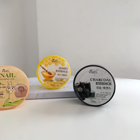 Gel apaisant hydratant Ekel 300g Aloe, charbon, escargot, miel 4 Type-Cosmétique coréen hydratant blanchissant anti-âge rides