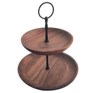 Support à gâteau naturel complet idéal pour la décoration intérieure Design de haute finition pour la décoration de table de mariage et de fête Outils de gâteau - Product Image 2