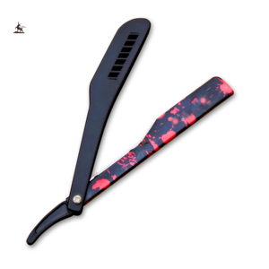 Maquinilla de afeitar recta de acero inoxidable de una sola hoja, estilo novedoso para afeitado facial y corporal, OEM personalizado compatible - Product Image 1