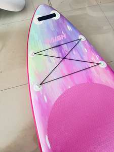 Pompe <span class=keywords><strong>gonflable</strong></span> de sac d'aileron de planche de surf de course de 14 <span class=keywords><strong>pieds</strong></span> d'OEM Double couche Drop Stitch Stand-Up <span class=keywords><strong>Paddle</strong></span> pour le surf d'enfants - Product Image 4