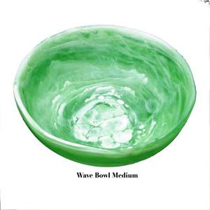 Cuenco Poco Profundo Decorativo Hecho a Mano con Mosaico de Nácar Iridiscente de Resina para Vajilla de Cocina, Origen Indio - Product Image 5