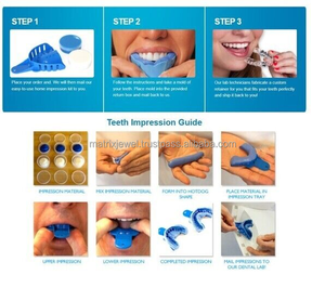 Joyería fina, parrillas de dientes de Hip Hop, chapado en oro Real, pesado, sólido, Plata de Ley 925, apto para dientes de corte profundo, Grillz para dientes - Product Image 4