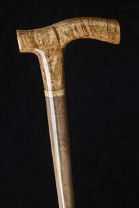 Prix ASSISTANT Canne en bois réglable avec nœuds multiples Bâton de marche en bois solide pour les aînés par Standard International - Product Image 4